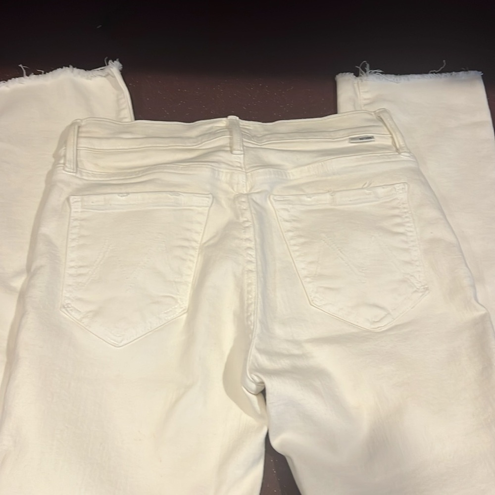 MOTHER Women's straight crop jeans
